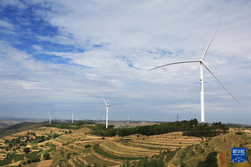 隴中黃土高原崛起風電基地