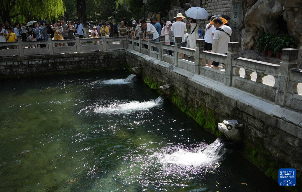 濟南泉水恢復(fù)噴涌活力